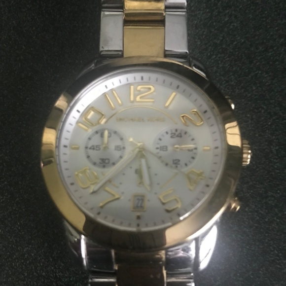 Michael Kors Two-tone Women’s Stainless Steel Chronograph Watch MK5748 main image 5